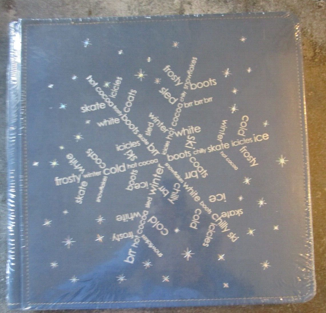 Creative Memories 12x12 Non-expandable PicFolio Album Blue S