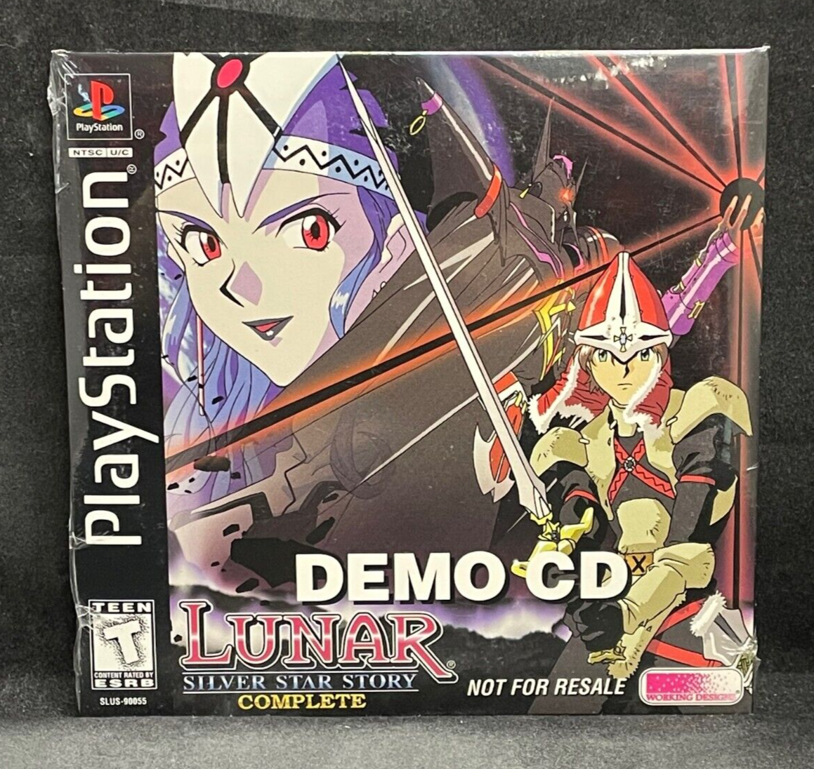 北米版 LUNAR SILVER STAR STORY COMPLETE Lunar: Silver Star Story Complete for Sega Saturn