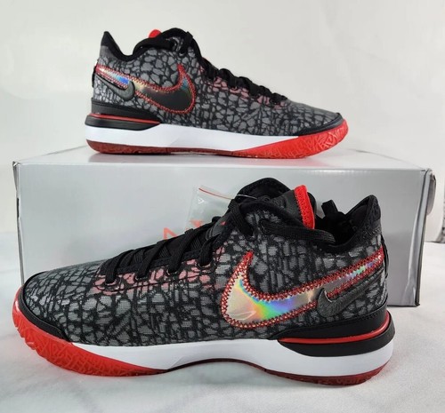 Nike Zoom Lebron NXXT Gen Shoes Black White Red DR8784 001