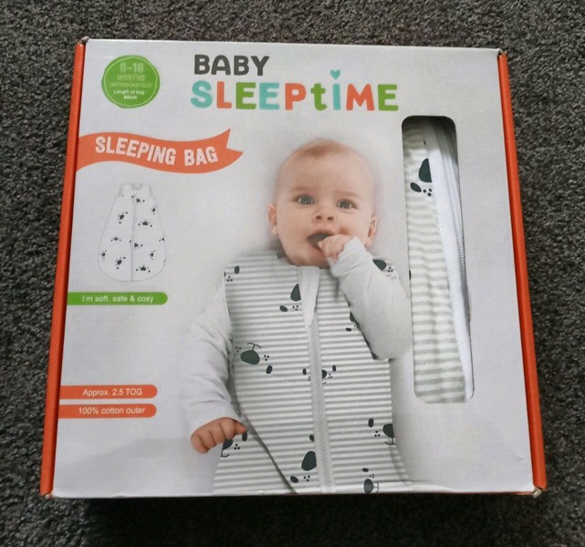 baby sleep time sleeping bag