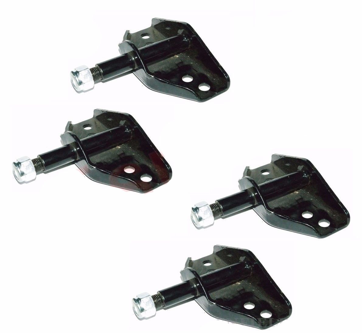 Front & Rear Upper Shocker Mount Bracket 4 Unit For Willys Jeeps CJ2A M38 A1 