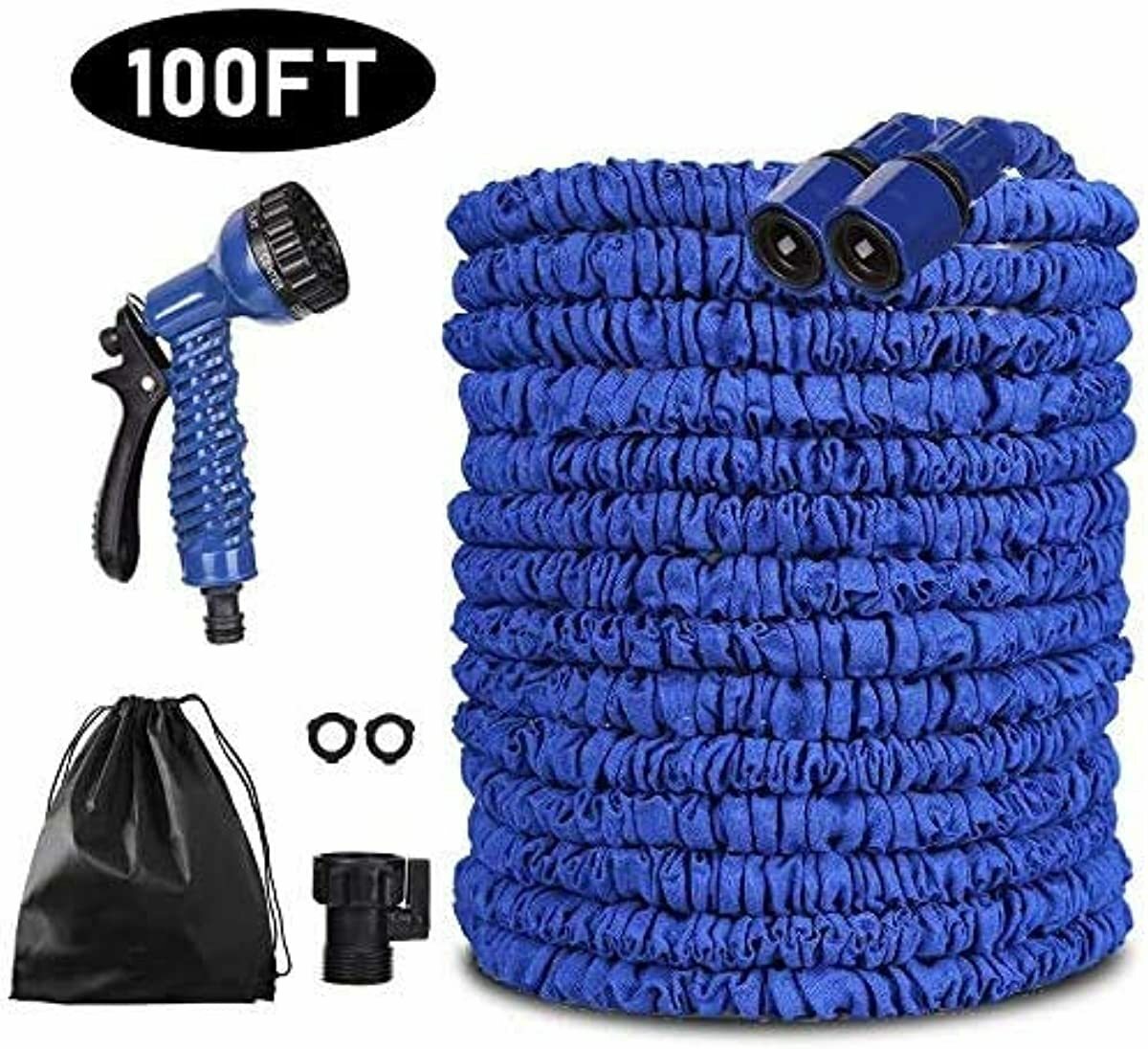 Etmury 100FT Garden Hose,Expandable Garden Hose,No-Kink Flexible Water