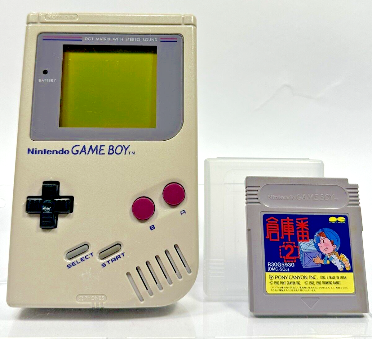 希少 完品 ゲームボーイ DMG-01 Nintendo GAMEBOY Nintendo Gameboy Dmg-01 First Generation With Soft Gam