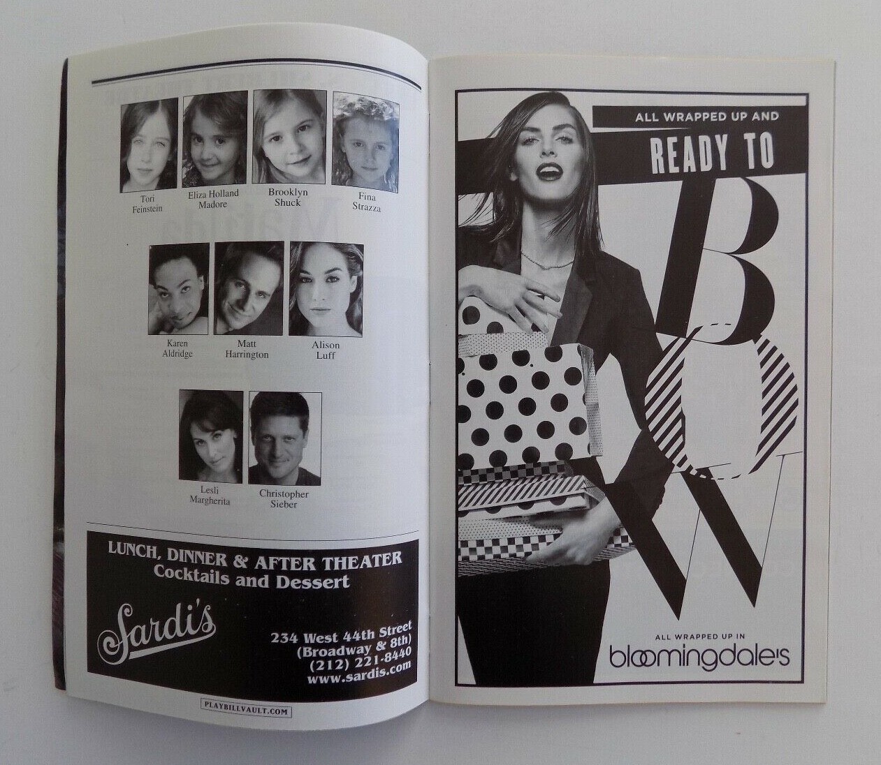 Matilda The Musical PLAYBILL Ronald Dahl December 2014 Broadway NYC LAST ONE!