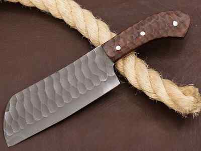 SHARDBLADE HAND FORGED CARBON Steel Multipurpose Meat Vegetable Cleaver Knife