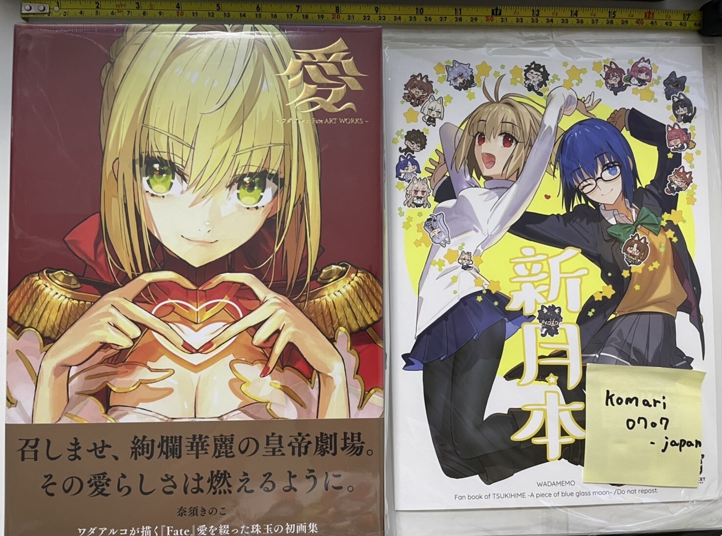 WADA ARCO Fate Grand Order art book ai & shin tsukihime Wadamemo