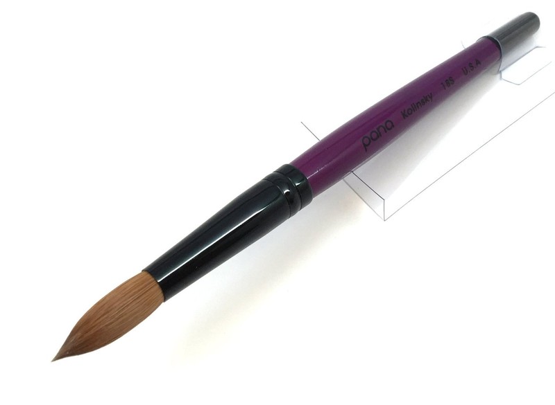 USA Top Quality Kolinsky Acrylic Nail Brush Round size 8 ...