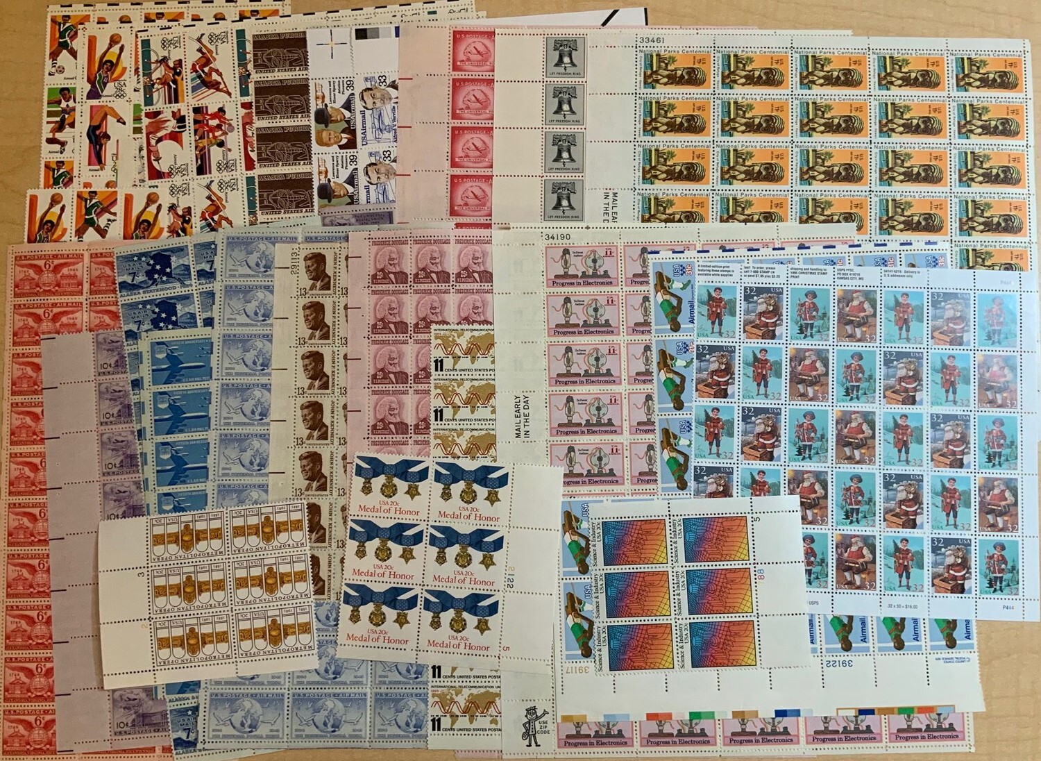 Discounted Postage Stamps With Airmails - Face Value $174.70