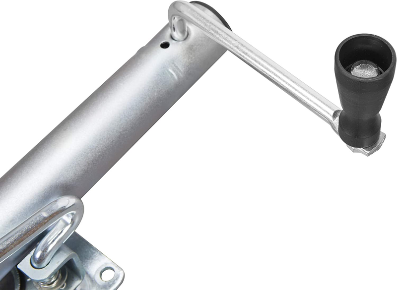 ROAD DAWG 1000 Lbs Capacity Single Wheel Swivel Trailer Jack, Black, (ATR39001MB