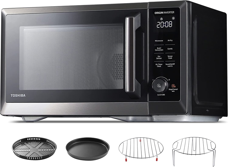 7-In-1 Countertop Microwave Oven Air Fryer Combo, MASTER Series, Inverter, Conve