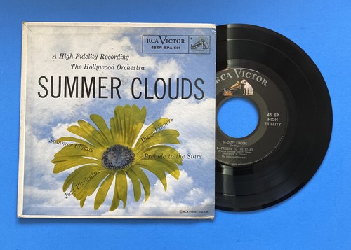Rare The Hollywood Orchestra: Summer Clouds RCA EPA-601 45