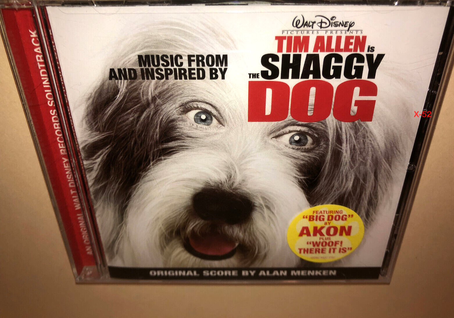 Tim Allen Shaggy Dog CD soundtrack Alan Menken Akon George