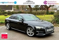 2017 Audi A4 1.4 TFSI S line Euro 6 (s/s) 4dr SALOON Petrol Manual