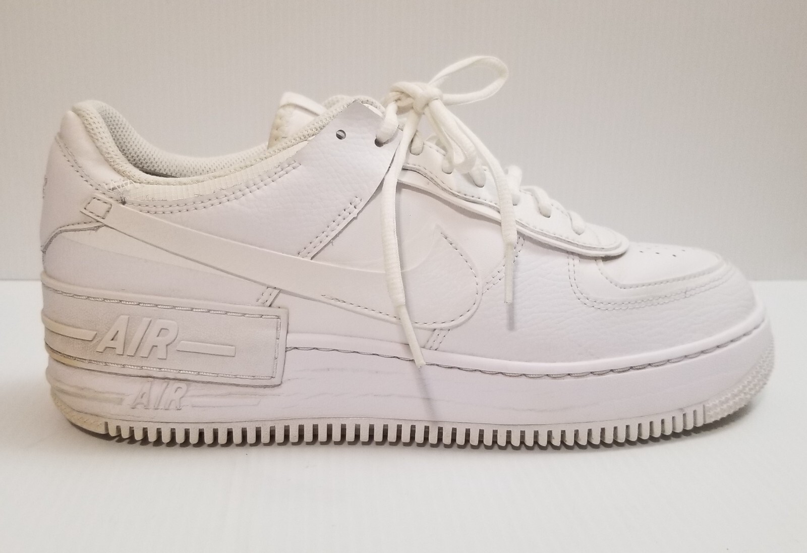 靴 NIKE W AF1 SHADOW CI0919-100 WHT Nike Air Force 1 Shadow Triple White Womens Shoes CI0919-100