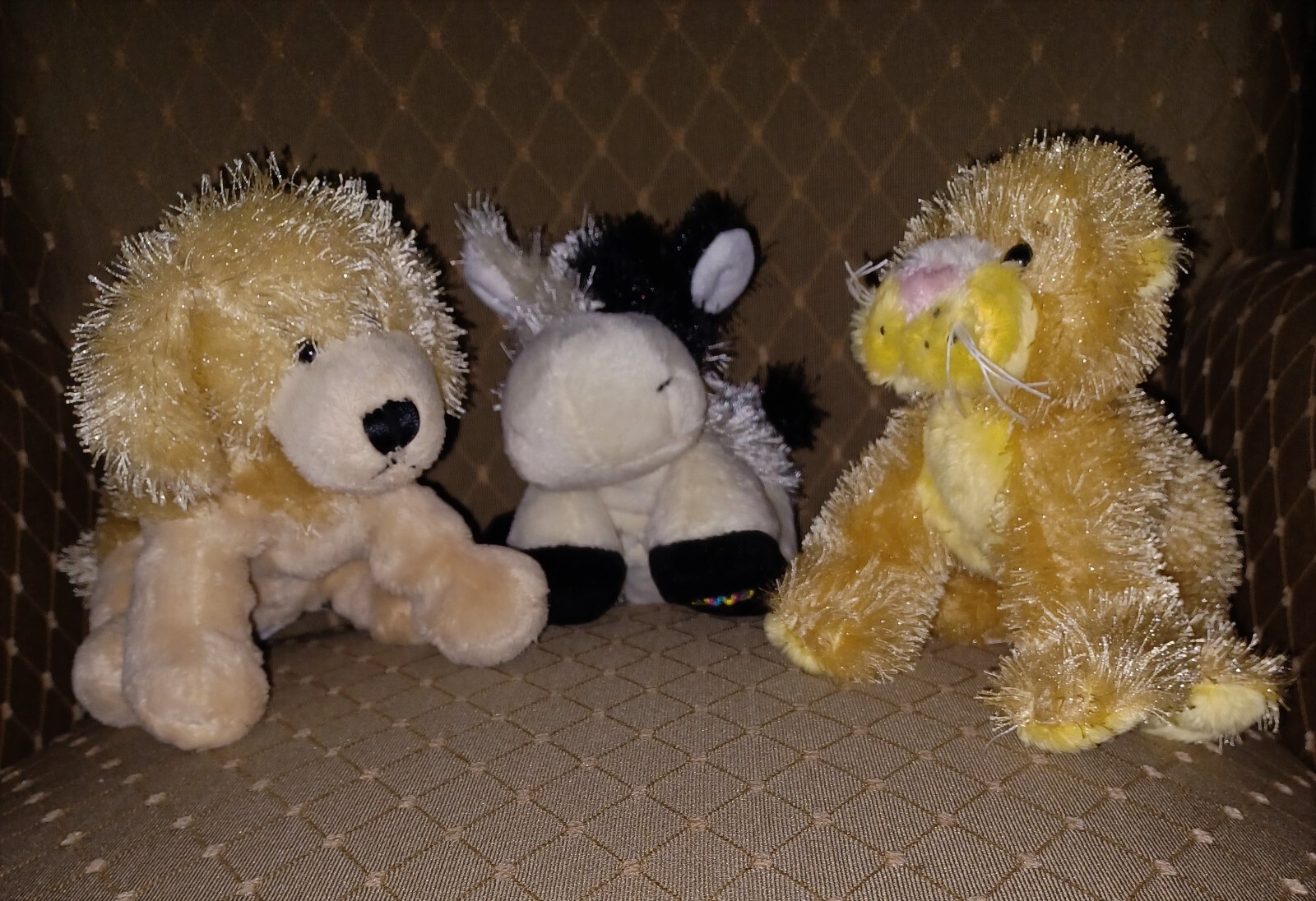 Webkinz Lil 'Kinz Ganz Cow #HS003-Golden Retreiver HS010