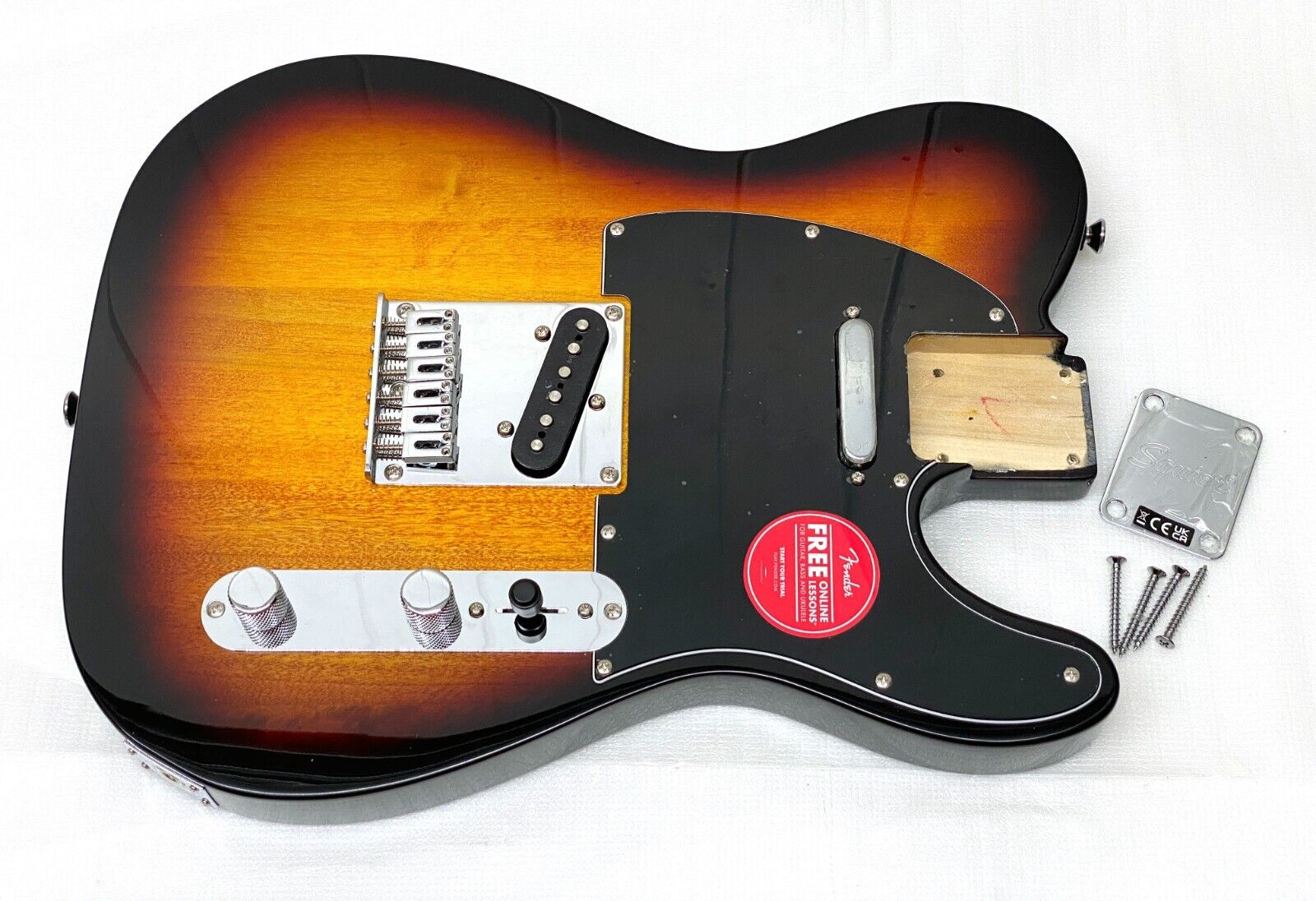 Fender Squier LOADED TELE BODY 3TS Sunburst Affinity Telecaster Electric Guitar Fender Squier LOADED TELE BODY 3TS Sunburst Affinity Telecaster Electric Guitar