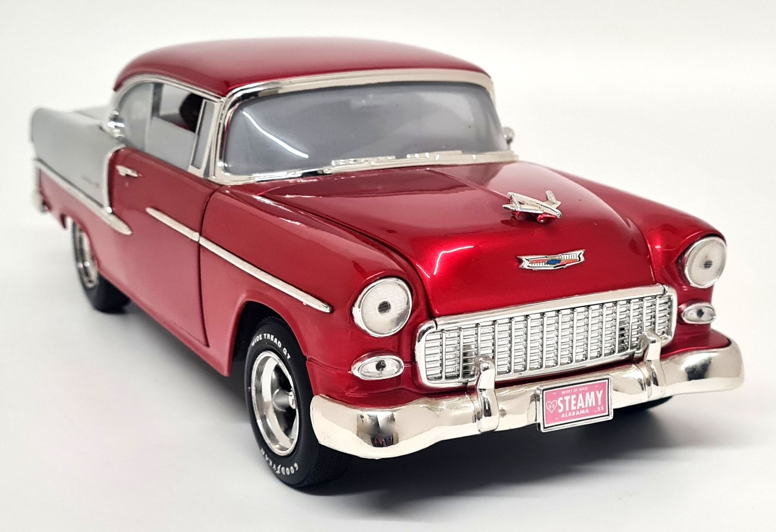 ERTL　1/18　1955　CHEVROLET ERTL 1:18 1955 Chevy 3100 Stepside Die Cast Ocean Green