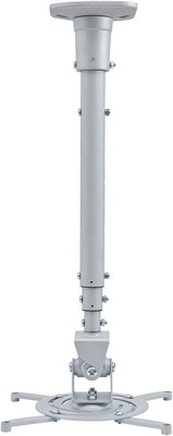 Full Motion Universal Ceiling Extendable up to 43.6-inch, Extendable-Silver 