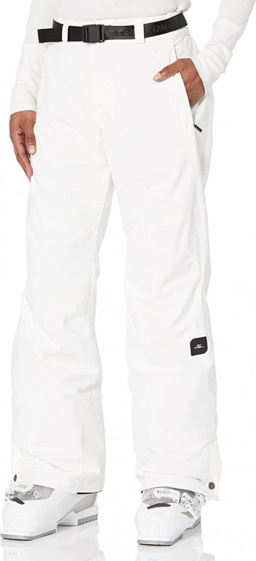 Утепленные брюки ONeill Star M, средний размер | Лыжные брюки пудрово-белого цвета НОВИНКА