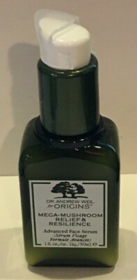 Origins MEGA MUSHROOM Relief & Resilience Advanced Face SERUM 1 oz/30 ml Full Sz