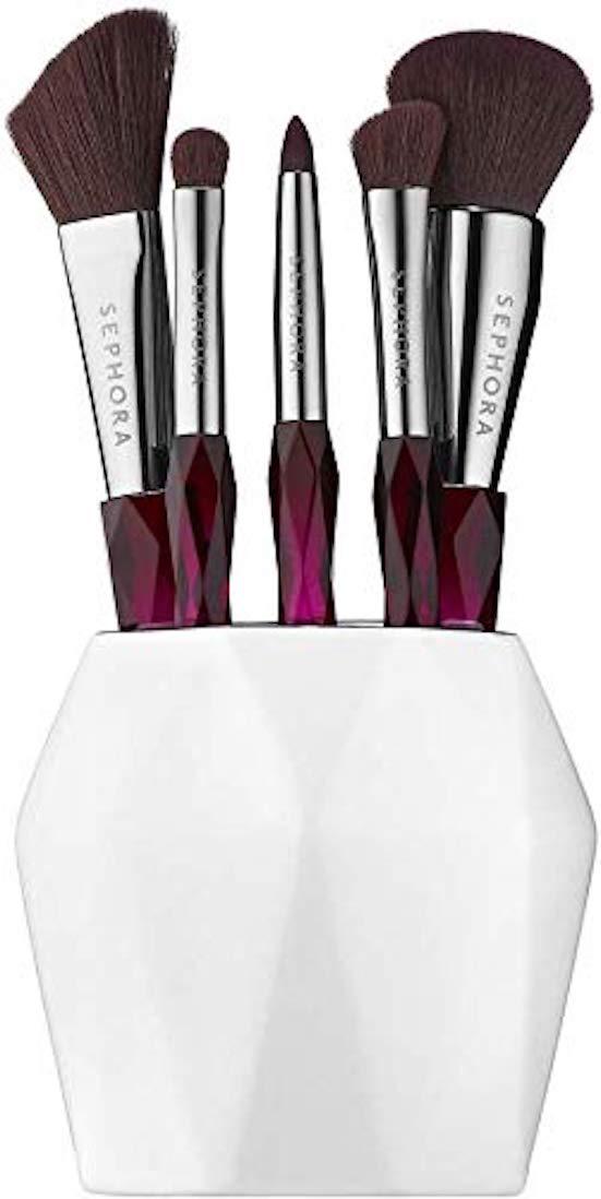 SEPHORA COLLECTION Precious Gems Brush Set 5 Brushes Limited Edition New in Box