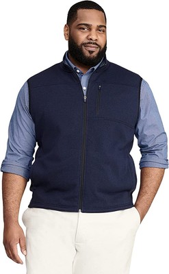 

Мужской свитер IZOD Big - Tall Big Advantage Performance с полной молнией, флисовый жилет,, Peacoat heather, 4645IK389410