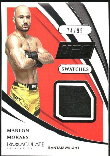 2021 Panini Immaculate Collection UFC - Marlon Moraes #S-MMS