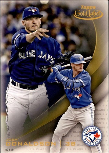 2016 Topps Gold Label - Josh Donaldson #48