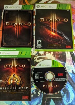 Diablo 3 - (Microsoft Xbox 360, 2013) Complete CIB W/ Manual Tested Working 