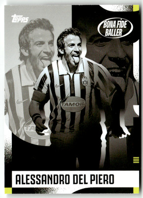 Topps Juventus Turin Team-Set 2025 No. 47 Alessandro del Piero Bona Fide Baller