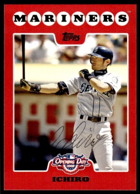 2008 Topps Opening Day Baseball Ichiro Suzuki Seattle