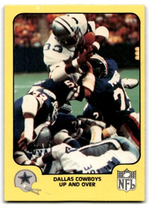 1978 Fleer Team Action (A) Dallas Cowboys Up and Over #13