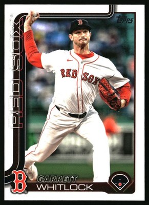 2025 Topps Garrett Whitlock #482 Boston Red Sox
