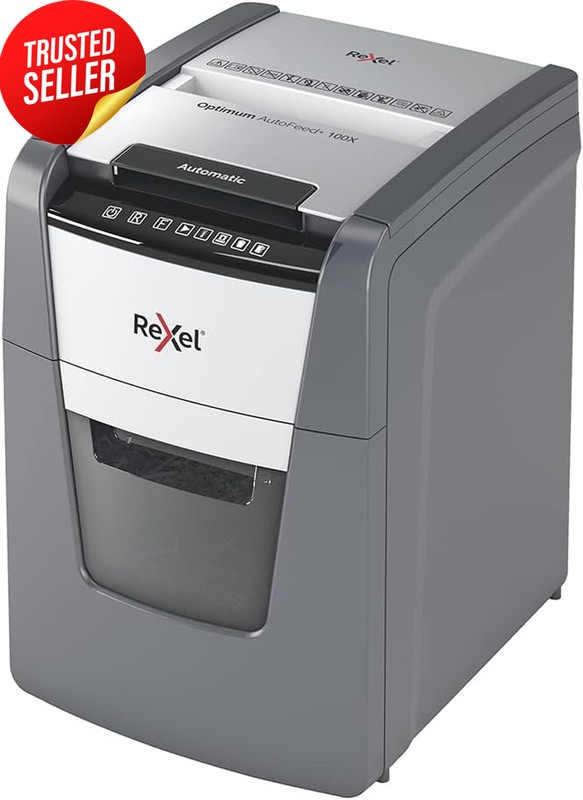 Shredder Auto Feed 100 Sheet P-4 34L Black