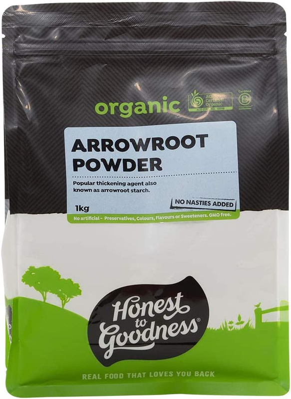 Honest to Goodness Organic Arrowroot Powder 1kg Gluten-Free Thickener