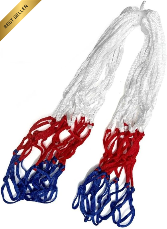 2-Piece Thickened Durable Basketball Net, 12 Loops Standard Basketball Net for I