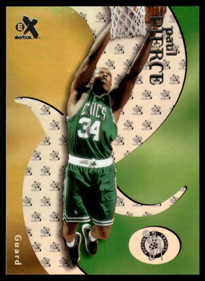 1999-00 E-X Paul Pierce Boston Celtics #6