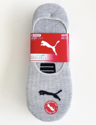 Puma mens no show sport socks sale