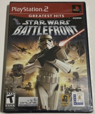 SEALED PS2 Star Wars: Battlefront [GREATEST HITS] (Playstation 2, 2005)