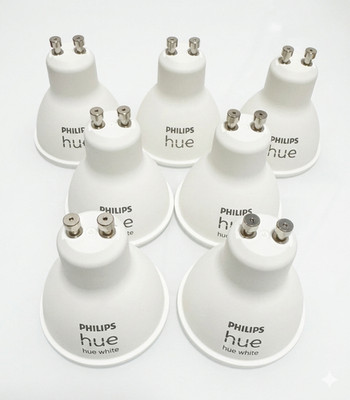 Philips Hue White Smart LED Light Bulb  [GU10 Spot] with Bluetooth