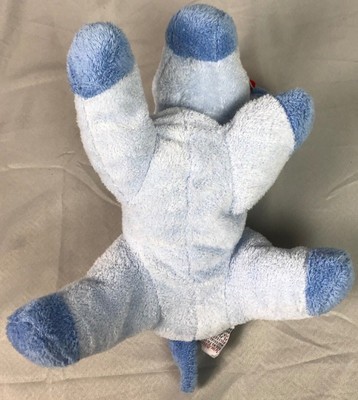 Ty Pluffies 2007 Love to Baby Horsey Blue Horse Pony Plush Tylux stuffed animal