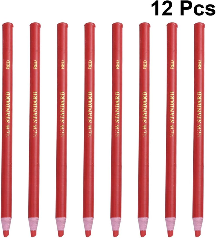 12Pcs Peel-Off China Markers Grease Pencil Color Peel off Wax Pencils China Mark