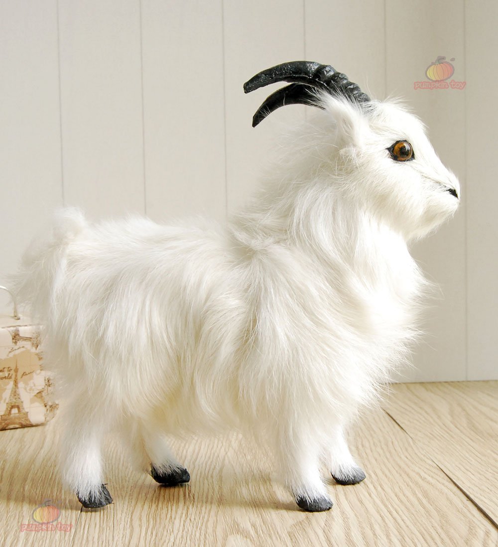 big stuffed goat