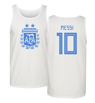 Argentina 2019 Soccer #10 Lionel MESSI Copa America Men's Tank Top