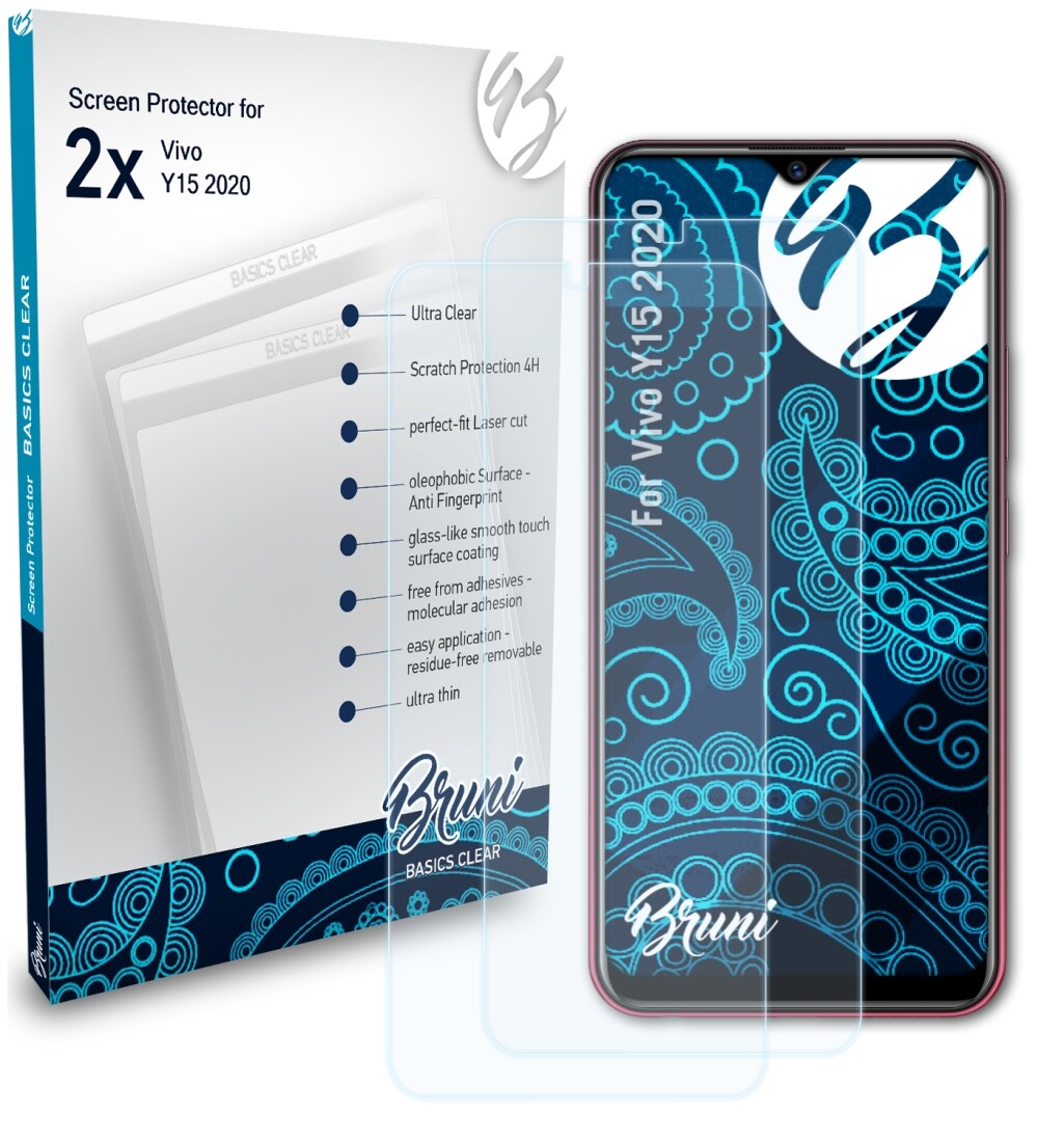 Bruni 2x Protective Film For Vivo Y15 Screen Protector Screen Protection Ebay Bruni 2x Protective Film For Vivo Y15 Screen Protector Screen Protection Ebay