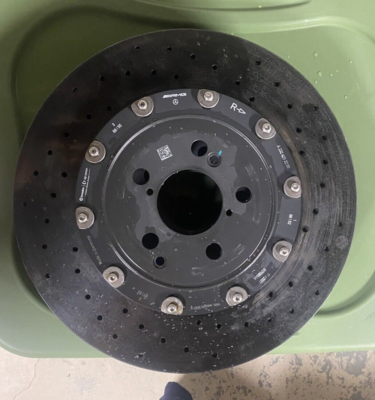 Mercedes-Benz Right Rear Disc Brake Rotor 2324232200 by Brembo OE  