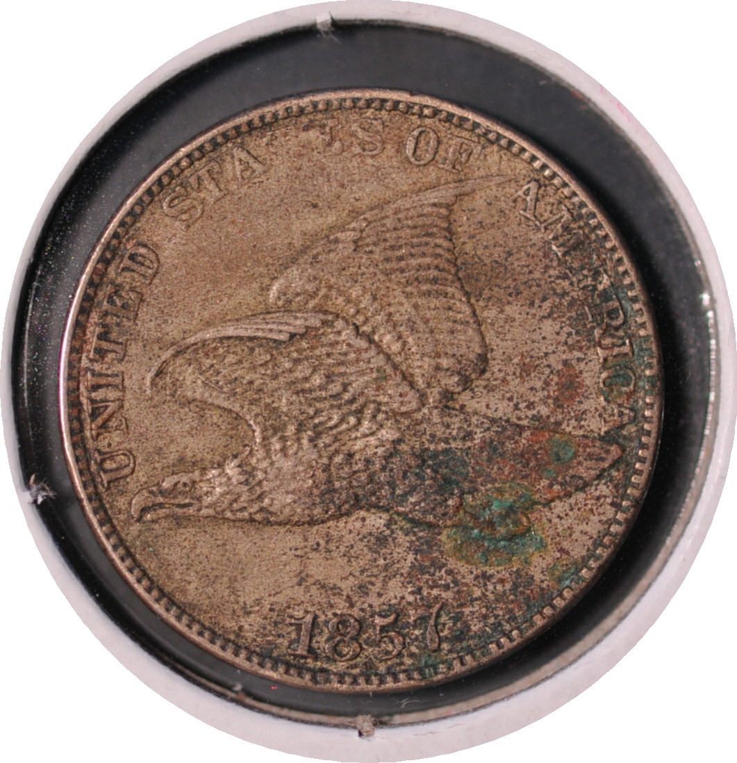 1857 Flying Eagle with lots of detail