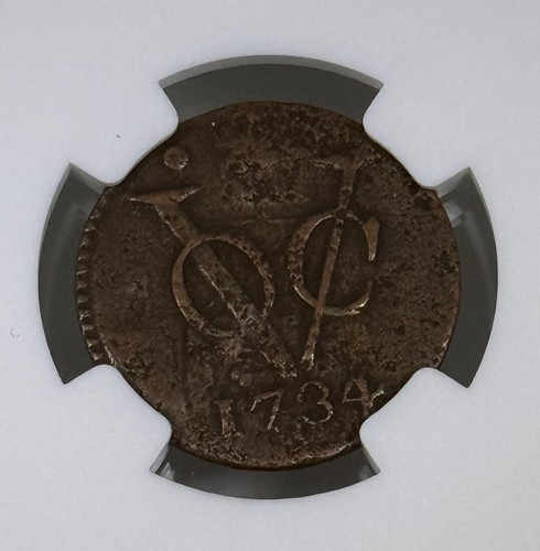 VOC Duit (1726–94) – PCGS Genuine 🗽 First New York Penny