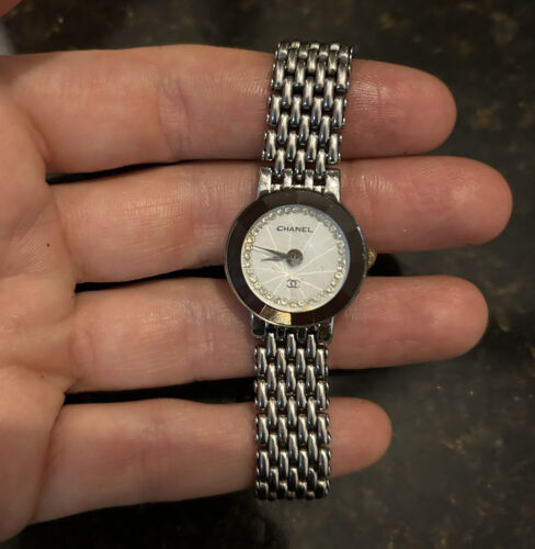 Chanel Paris Acier Swiss Made FR.542 Silver Stainless Steel Chanel Paris Acier Swiss Made FR.542 Silver Stainless Steel