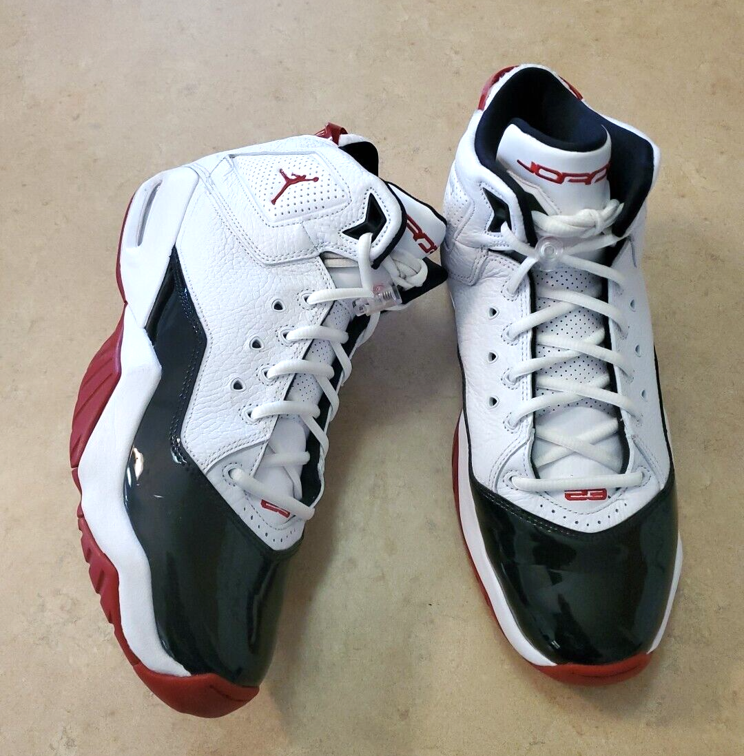 Nike Air Jordan B'Loyal White Varsity Red Black Mens Size 11